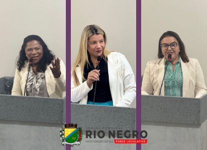 Vereadoras de Rio Negro Apresentam Indicação para Implantação do Programa Mulher Segura (PROMUSE)