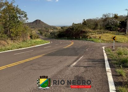 Câmara Municipal de Rio Negro apresenta Indicação Conjunta para recuperação da MS-430